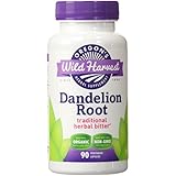 Organic Dandelion Root - Traditional Herbal Bitter, 90 Vcaps,(Oregon's Wild Harvest)