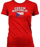 Czech Republic Flag International Soccer Juniors T-shirt, Czech Soccer Juniors Shirt
