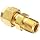 Parker CPI 4-2 FBZ-B Brass Compression Tube Fitting, Adapter, Tube OD x NPT Male