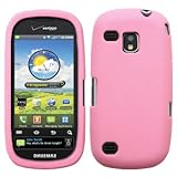 Light Pink Silicone Skin / Case / Cover for Samsung Continuum / SCH-I400