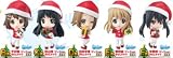 【送料無料】平沢唯/秋山澪/秋山澪/琴吹紬/中野梓/B賞C賞D賞E賞F賞 サンタver. きゅんキャラ 全5種セット 「一番くじきゅんキャラわーるどSP けいおん！！～ パーティ時間～」から