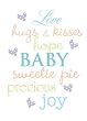 BABY W/ LOVE HUGS & KISSES ...