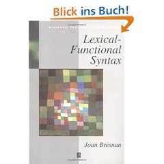 Lexical-Functional Syntax (Blackwell Textbooks in Linguistics)