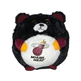 NBA Miami Heat Super-Soft Plush Toy - Black & White ぬいぐるみ 人形 並行輸入