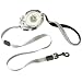 Planet Dog Zip Lead-Medium-Chrome/Titanium