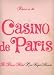 Casino De Paris Menu Dunes Hotel Las Vegas Nevada