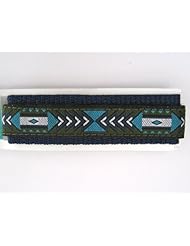 14-16MM TRIBAL PRINT VELCRO WATER RESISTANT ONE PIECE SPORT WATCH BAND FITS CHUMS THE BAND
