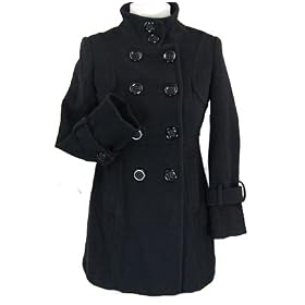 Buy AK Anne Klein Ladies Double Breast Coat by AK Anne Klein