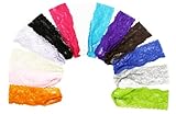 12 Piece - 2" Lace Headband Assortment (1 dozen)