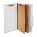 ACCO 16056 ACCO Pressboard 25-Point Classification Folders, Lgl, 6-Section, Mist GY, 10/Box