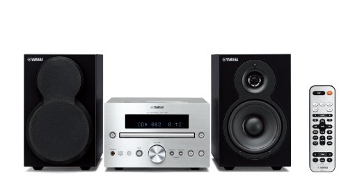 Yamaha Micro 232 Sistema CD Micro Hi-Fi, colore silver/black
