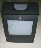 Stainless Black Powder Coated Solar Mail Box