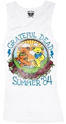 Grateful Dead Summer '84 Bear Junior's White Tank