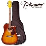 1 NEW Takamine EG333C-LTD G-Series Acoustic Guitar with Gigbag - TP4T Preamp Installed