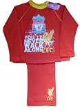 Official Liverpool FC aw10 Long Football Club Pyjamas - 3-4 Years by ThePyjamaFactory