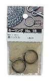 八幡ねじ キーリング No.16(2個入) クロニッケル