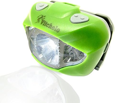 Brightest & Best Headlamp Flashlight with Red LED Light for Running, Camping, Reading, Fishing, Hunting - Headlamps Waterproof, Long Battery Life (Batteries Included), Adjustable Beam, Lightweight, Lifetime Warranty!