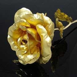 24K 6-Inch Gold Foil Rose - Best Valentines Day Gifts