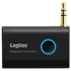 Logitec Bluetooth2.1オーディオトランスミッター USB-AC充電器付属モデル ブラック LBT-AT100C2