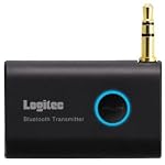 Logitec Bluetooth2.1オーディオトランスミッター USB-AC充電器付属モデル ブラック LBT-AT100C2