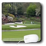 3dRose LLC 8 x 8 x 0.25 Inches Mouse Pad, Augustas Amen Corner Golf Course (mp_48684_1)