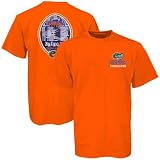 Florida Gators Orange 2008 Football Schedule Graphic T-shirt