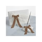 David's Bridal Lovely Lace Guest Book and Pen Set Style Db38gbpw by David's Bridal