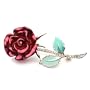 Red Rose Brooch Pin, Gift Ideas