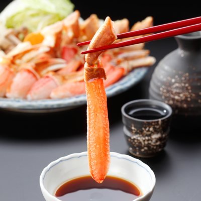 カニしゃぶ 昆布・タレ付きセット
