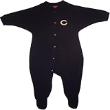 Chicago Bears Newborn Baby Footed Terry Sleeper