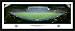 Chelsea v Barcelona Official Framed Panoramic ( 26 x 11)