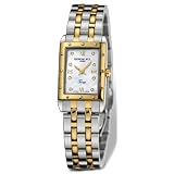 Raymond Weil Watches - Raymond Weil Tango Baguette Stainless-Steel and 18k Gold Plated Two Tone...