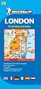 Michelin London Street Map and Index (Michelin City Plans)