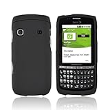 Black Rubberized Hard Plastic Case Cover For Samsung Replenish M580