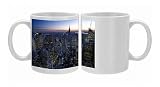 New York City - Manhatten - at dusk from 30 Rockefella plaza Photo Mugs