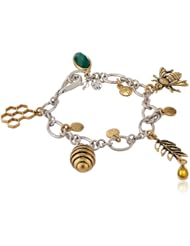 Lucky Brand "Mar14 The Bees Knees Nks Brc" Bee Charm Bracelet