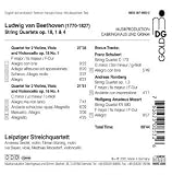 Beethoven: String Quartets (Op. 18, Nos. 1 & 4)