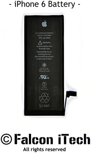 OEM Original iPhone 6 Falcon iTech TM Battery 0 Count Cycles with Pro Tool Set