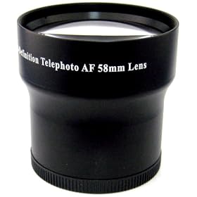 Lens Zeikos ZE 3558T 58mm 3.5X Telephoto Lens ZE 3558T