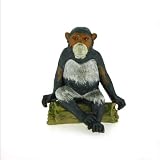 Monkey Chimpanzee Box Swarovski Crystals Miniature Primate Keepsake Jewelry P...