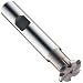 Niagara Cutter CVS130 Convex Radius Shank Type Cutter, High Speed Steel, Uncoated (Bright), Weldon Shank, 3/4" Cutter Diameter, 6 Flutes, 1/16" Radius