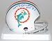 Larry Csonka Autographed/Hand Signed Miami Dolphins 2-Bar Mini Helmet with HOF 87 Inscription