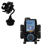 Sandisk Sansa View Car Cup Holder - Gomadic Brand