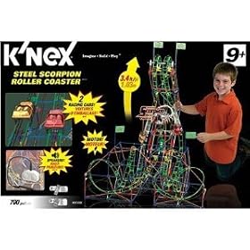 K'nex Steel Scorpion Roller Coaster