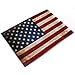 GMYLE US Flag with Apple Cutout Protective Decal Vinyl Skin Sticker for Apple MacBook White/Macbook Pro/Macbook Air 13-Inch/13.3-Inch