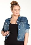 Sealed With A Kiss Designs Plus Size Drew Denim Jacket
