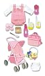 EK Success SPJBLG049 Jolee's Boutique Le Grande Baby Girl Dimensional Stickers