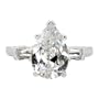 CZ Engagement Ring - Katherine Heigl Inspired: Final Sale