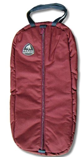 TOMARA equestrian Bridle Halter Bag -Burgundy