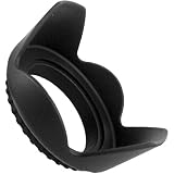 Zeikos ZE-HLH72 72mm Hard Rubber Lens Hood (Black)
